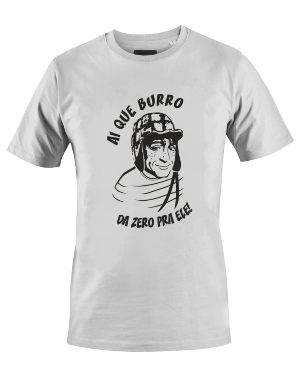 Camiseta Camisa Chaves Ai que burro da zero pra ele