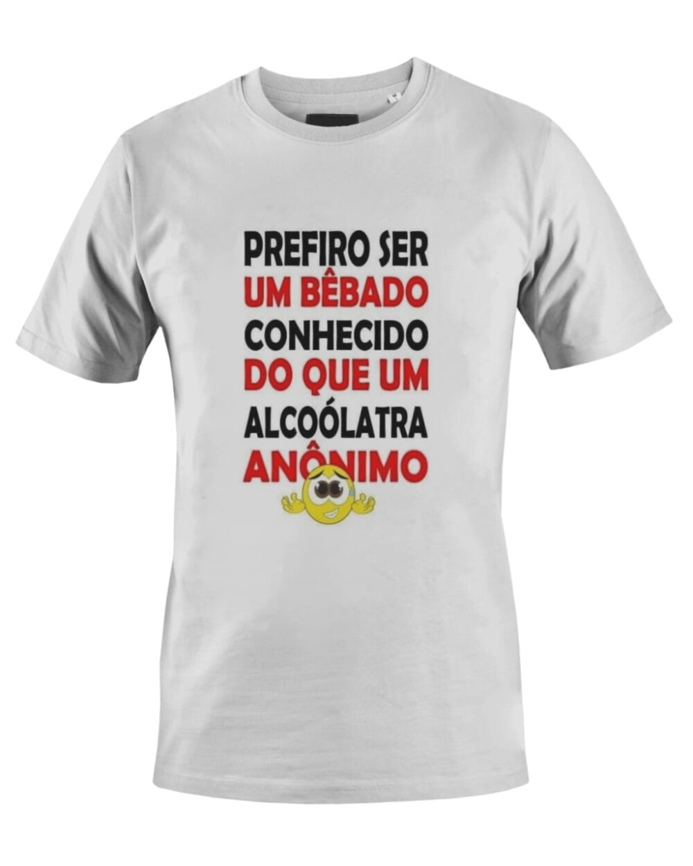 Camiseta Camisa Prefiro ser um bebado conhecido