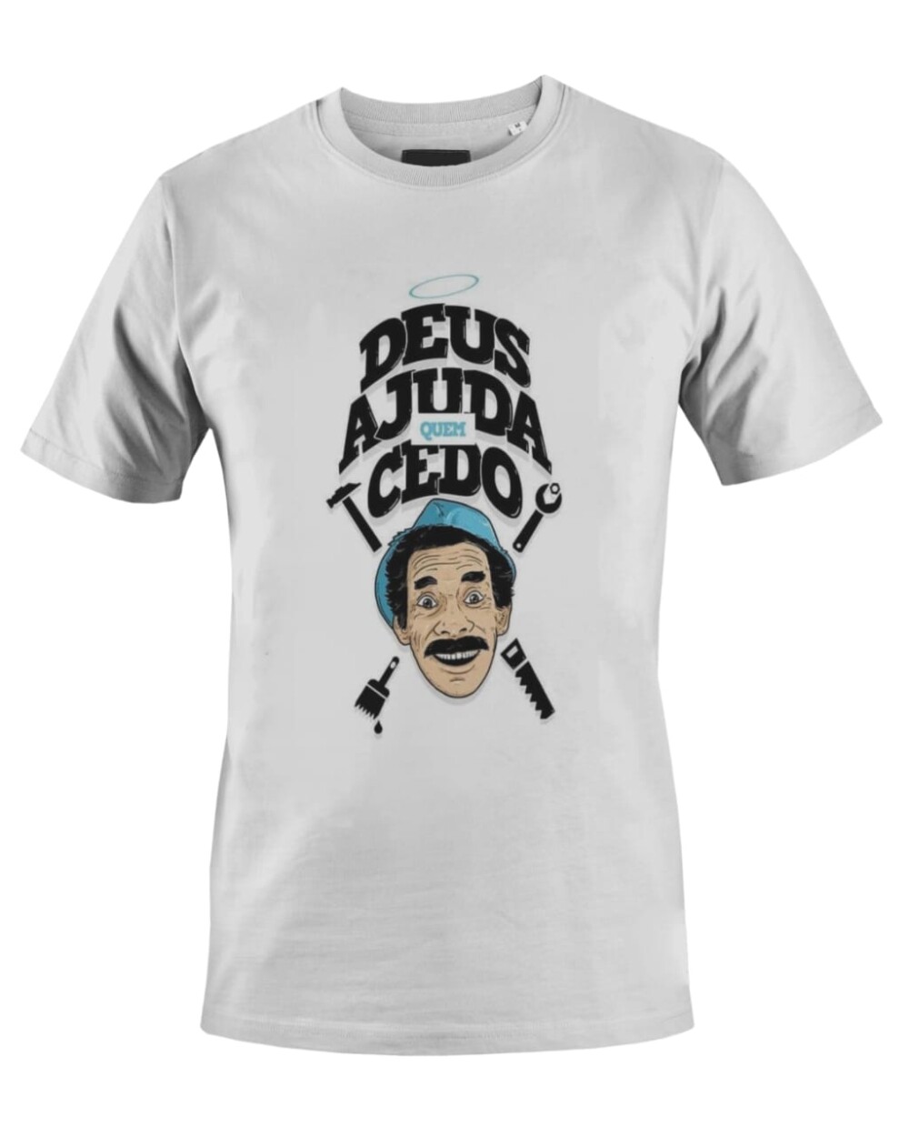Camiseta Camisa Deus Ajuda quem Cedo Madruga
