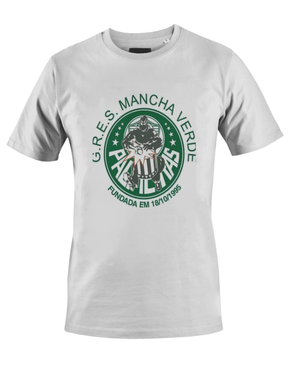 Camiseta Camisa Escola de Samba Mancha Verde
