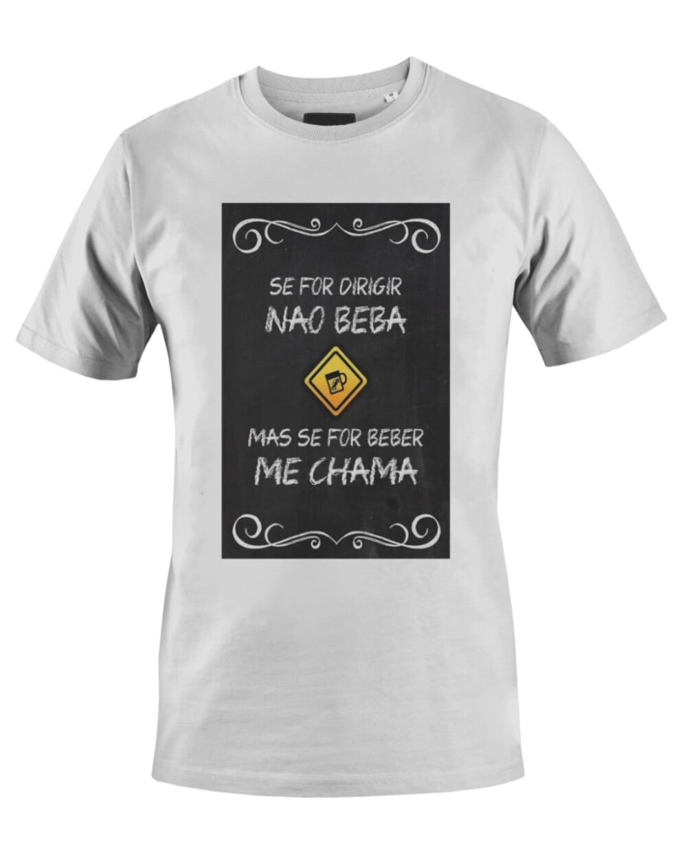 Camiseta Camisa se for dirigir não beba se beber me chame
