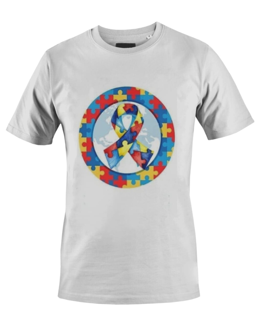 Camiseta Camisa Autismo Laço