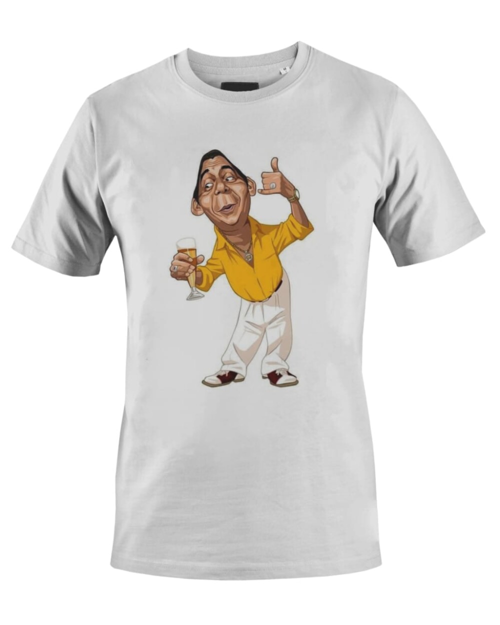 Camiseta Camisa Cantor Zeca Pagodinho Samba Arte