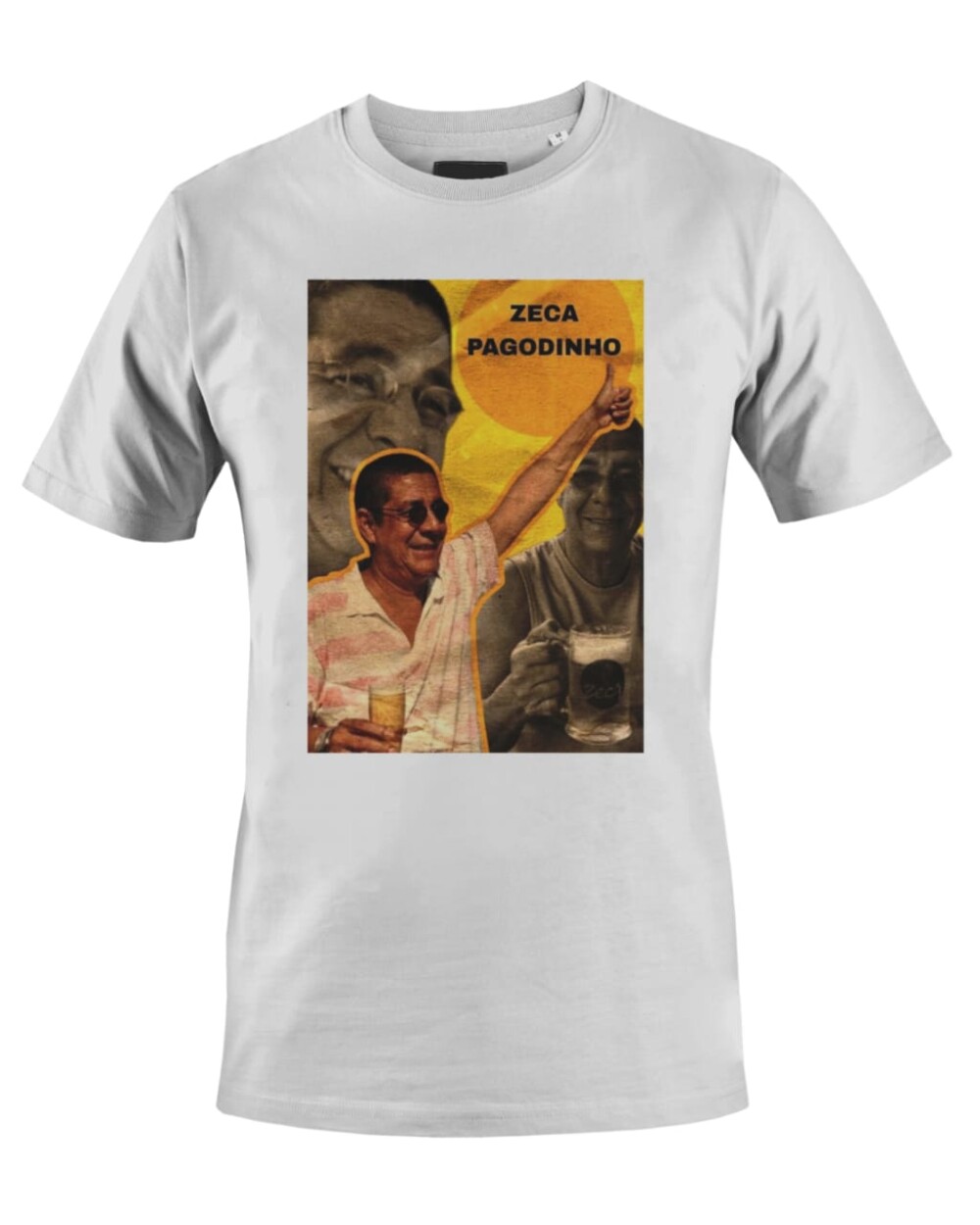 Camiseta Camisa Cantor Zeca Pagodinho gold