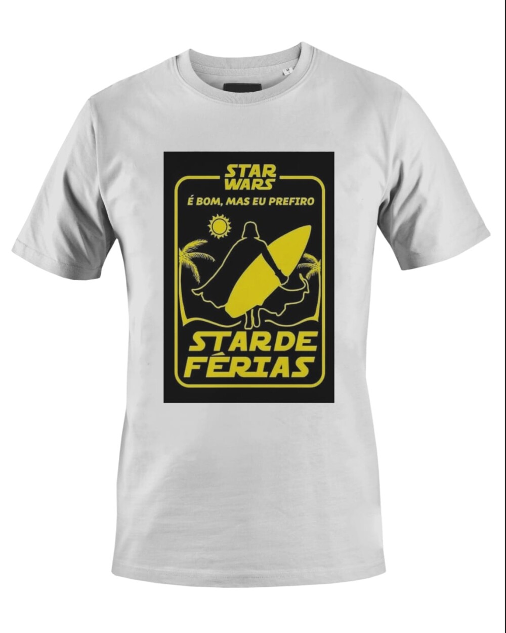 Camiseta Camisa Star Wars Star de Férias