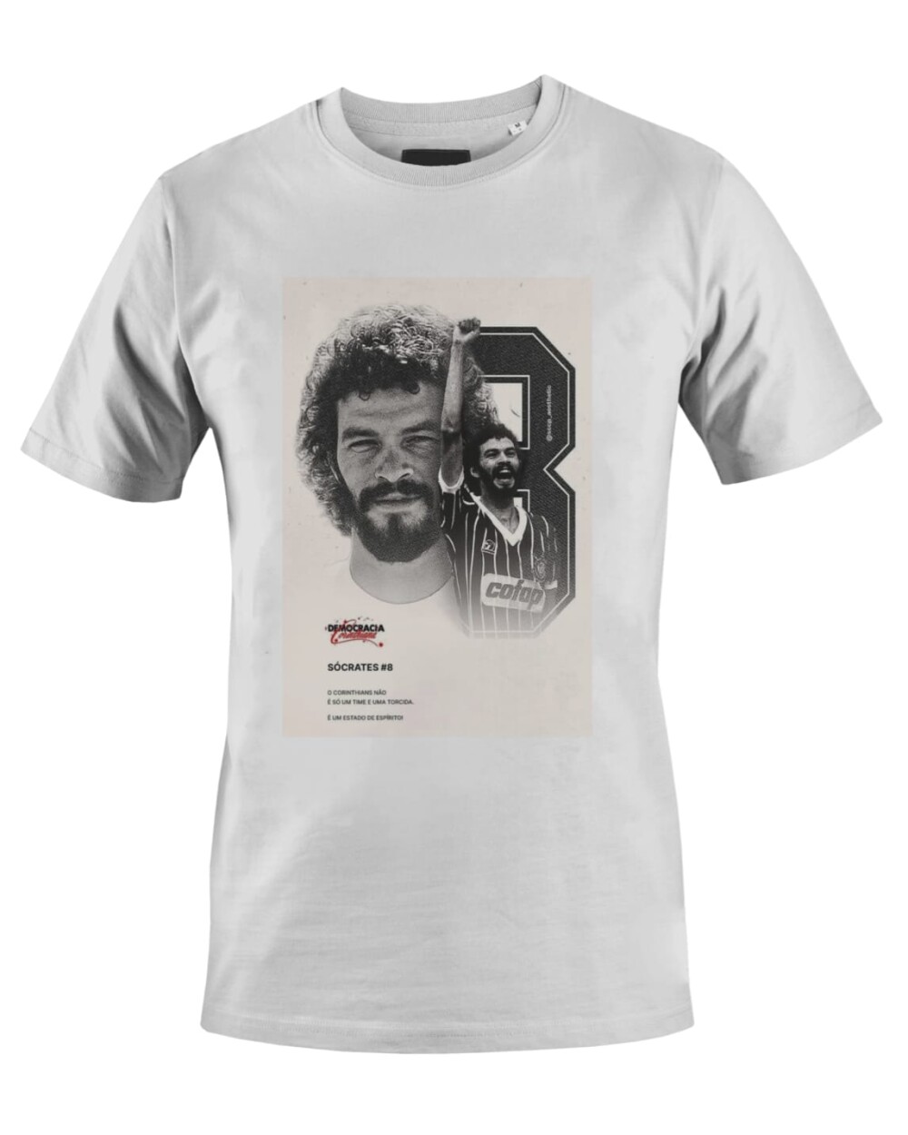 Camiseta Camisa Futebol Sócrates Idolo