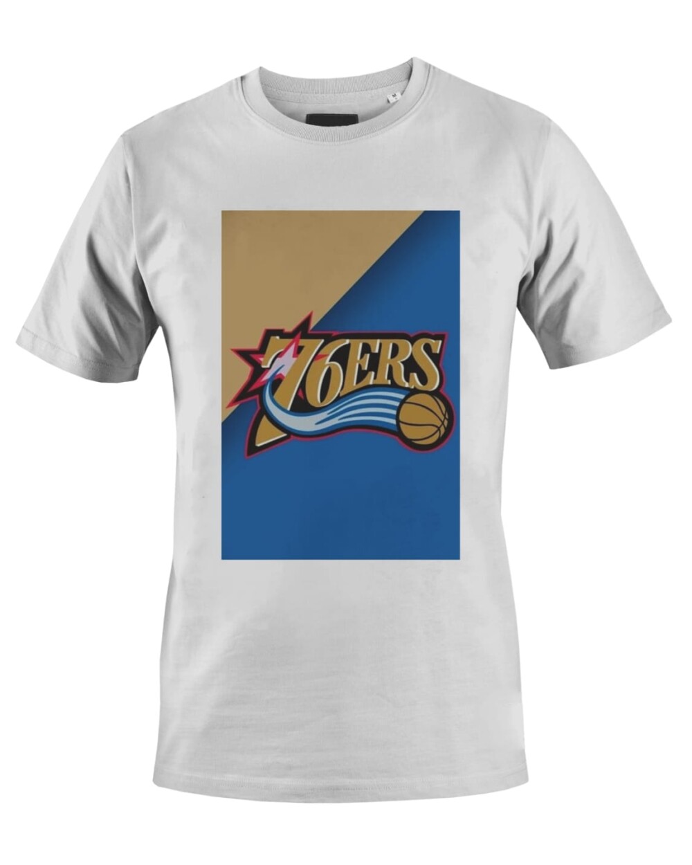 Camiseta Camisa gold Philadelphia 76ers