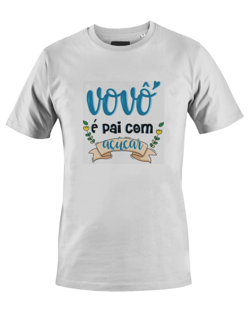Camiseta Camisa Vovô é pai com açucar