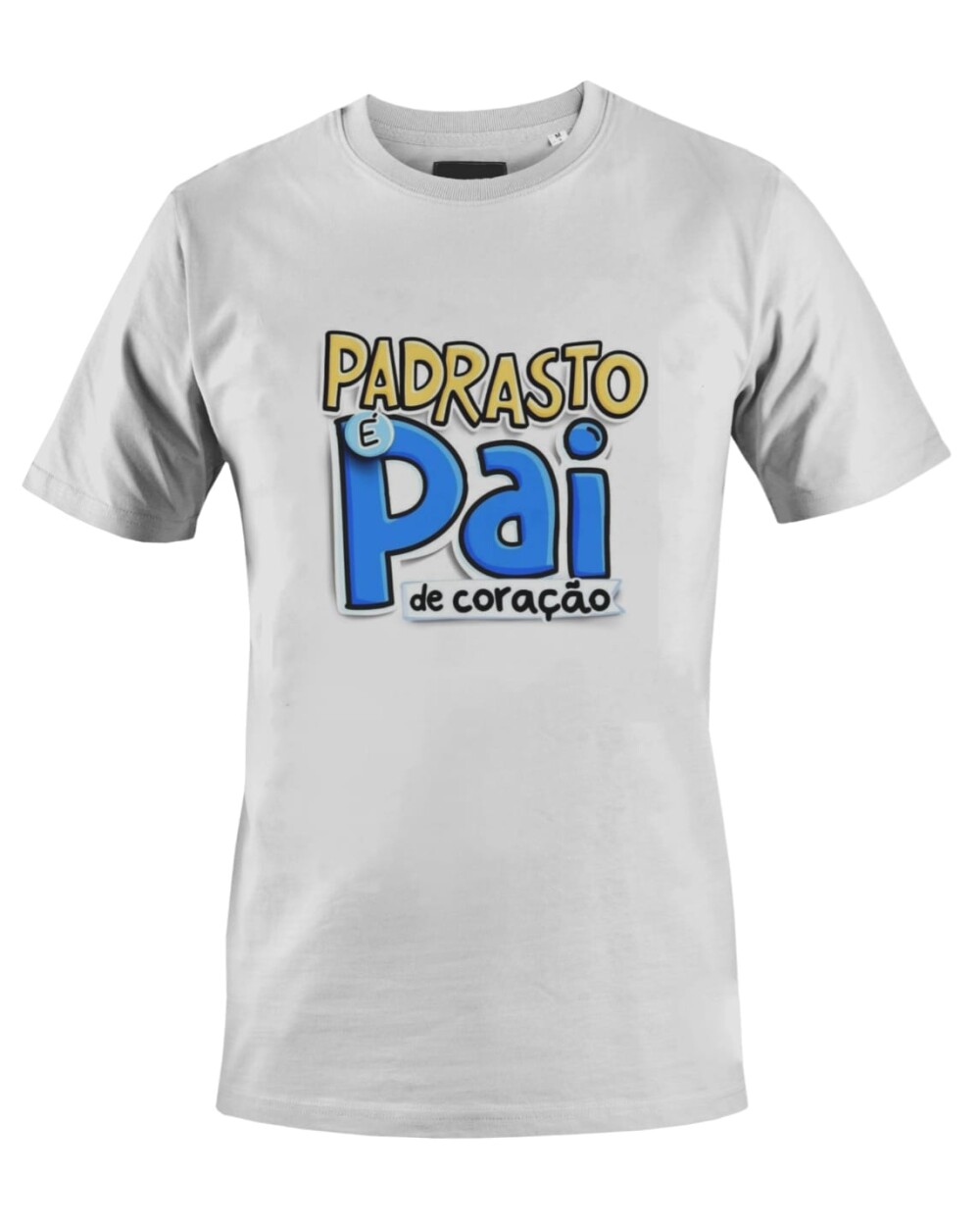 Camiseta Camisa Padrasto é Pai de Coração dia dos Pais
