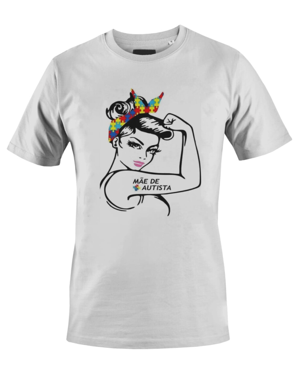 Camiseta Camisa Prime arte Autismo Mãe