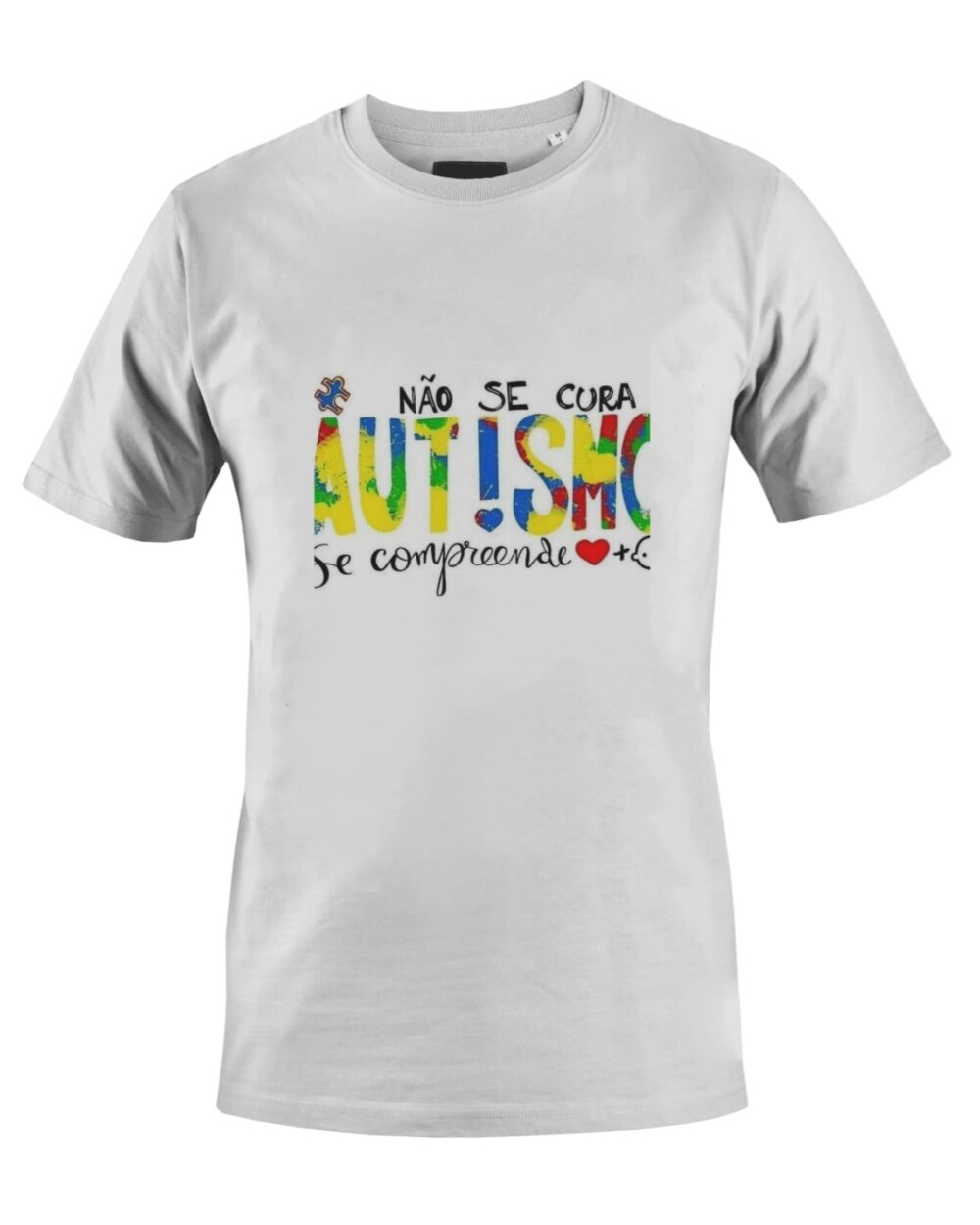 Camiseta Camisa Autismo Arte Amor