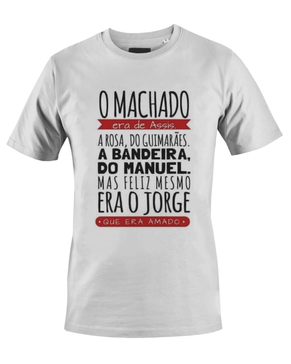 Camiseta Camisa O Machado era de Assis