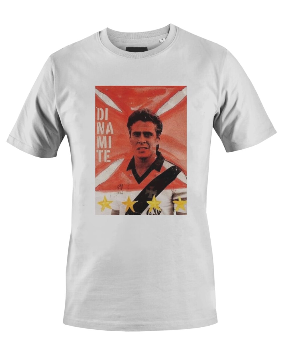 Camiseta Camisa Futebol Roberto Dinamite Cruz de Malta