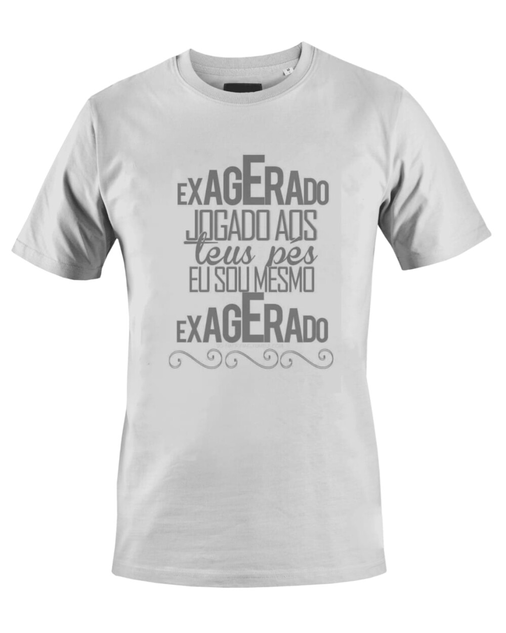 Camiseta Camisa Cantor Cazuza Exagerado