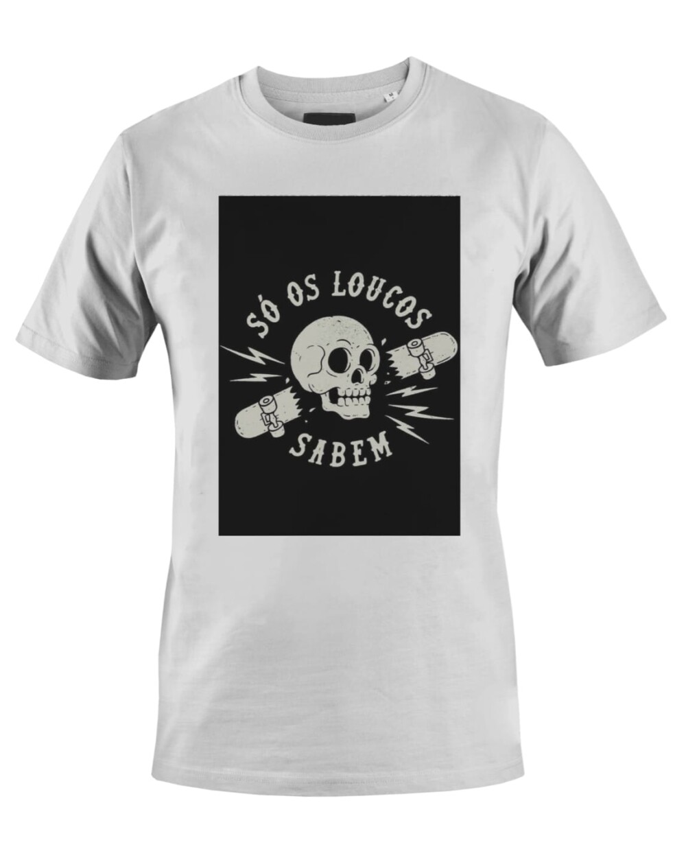 Camiseta Camisa Charlie Brown Jr Chorão Só os loucos Sabem