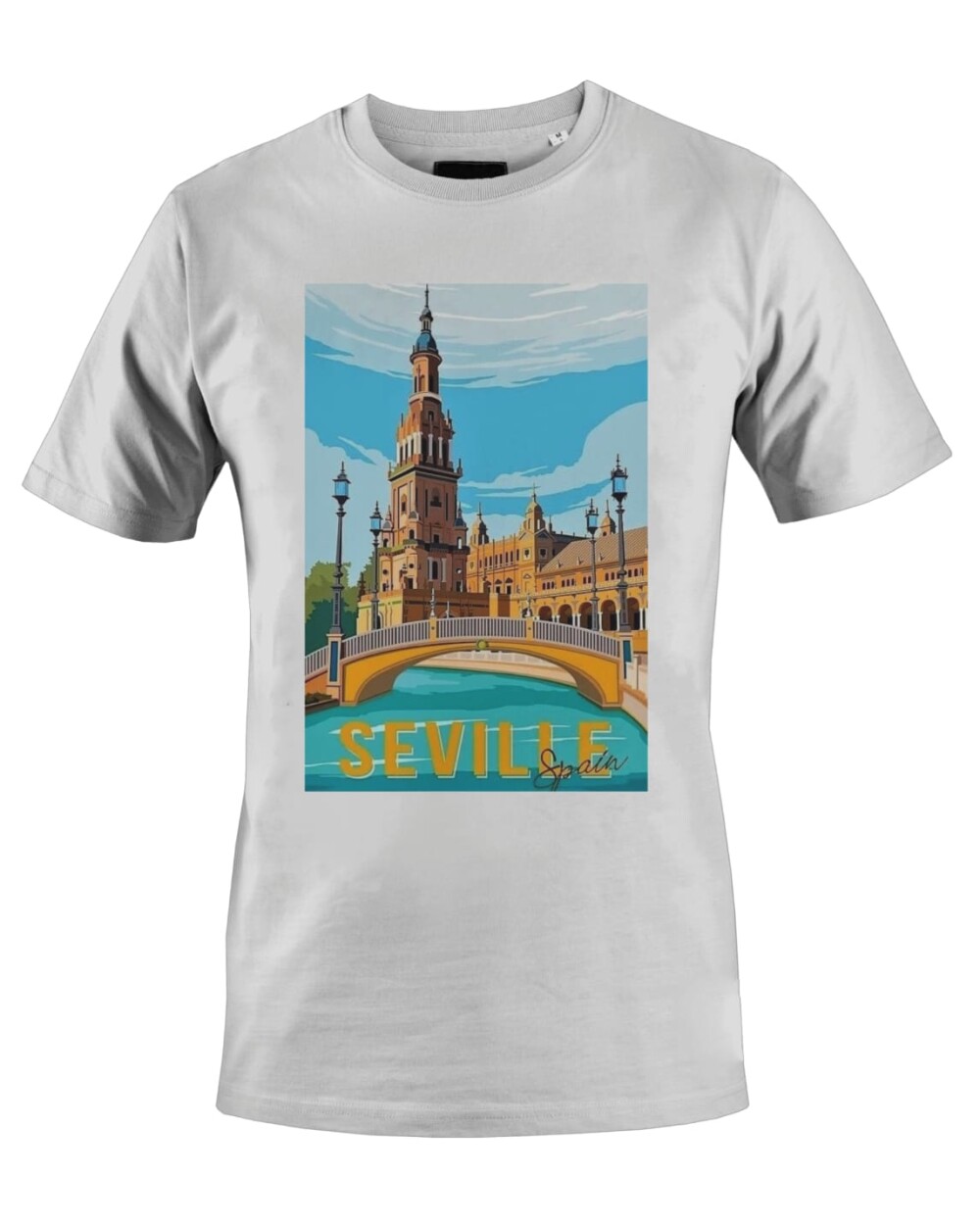 Camiseta Camisa Seville Sevilla Espanha Spain