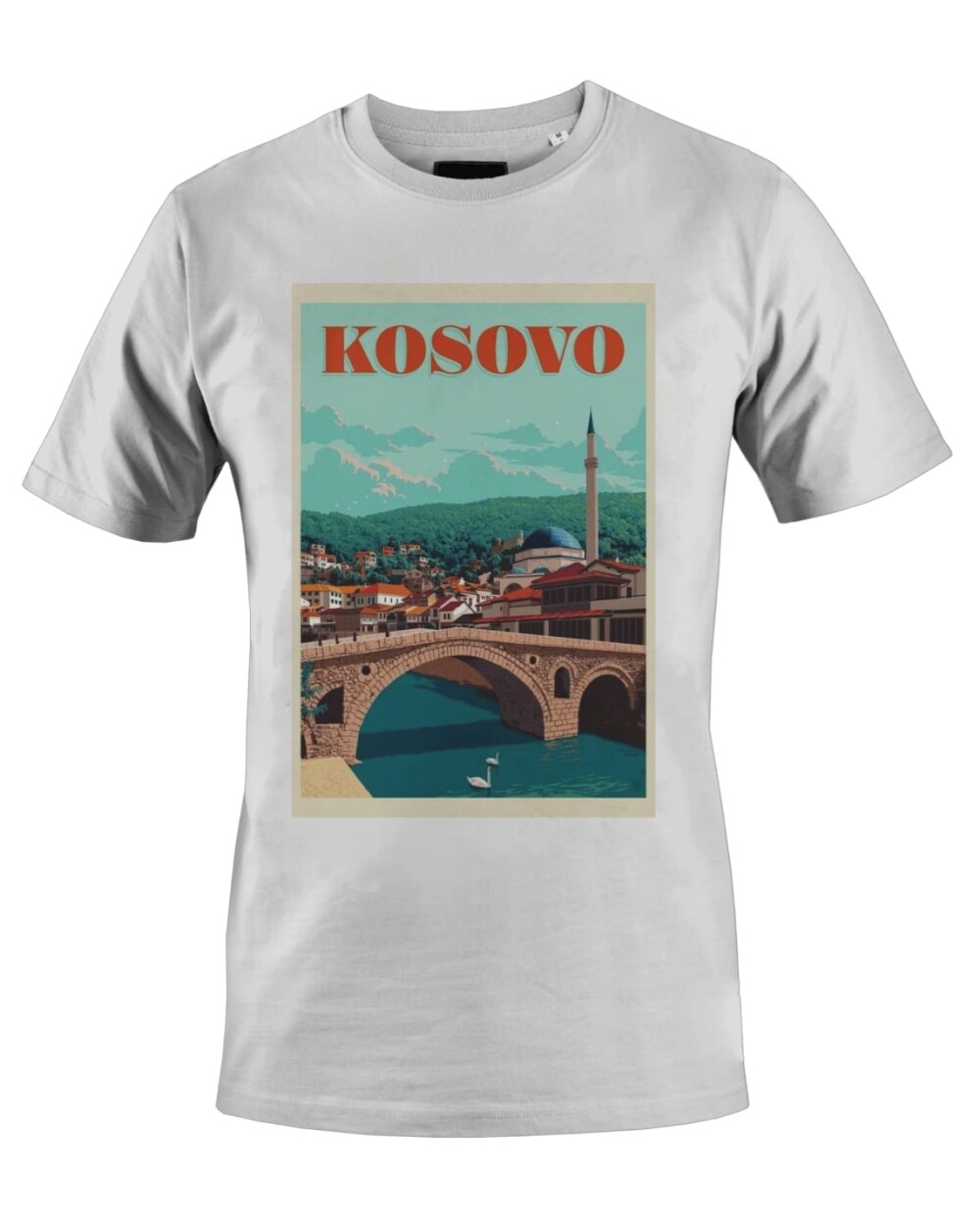 Camiseta Camisa Kosovo