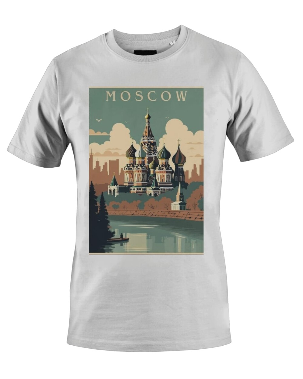 Camiseta Camisa Moscow Russia