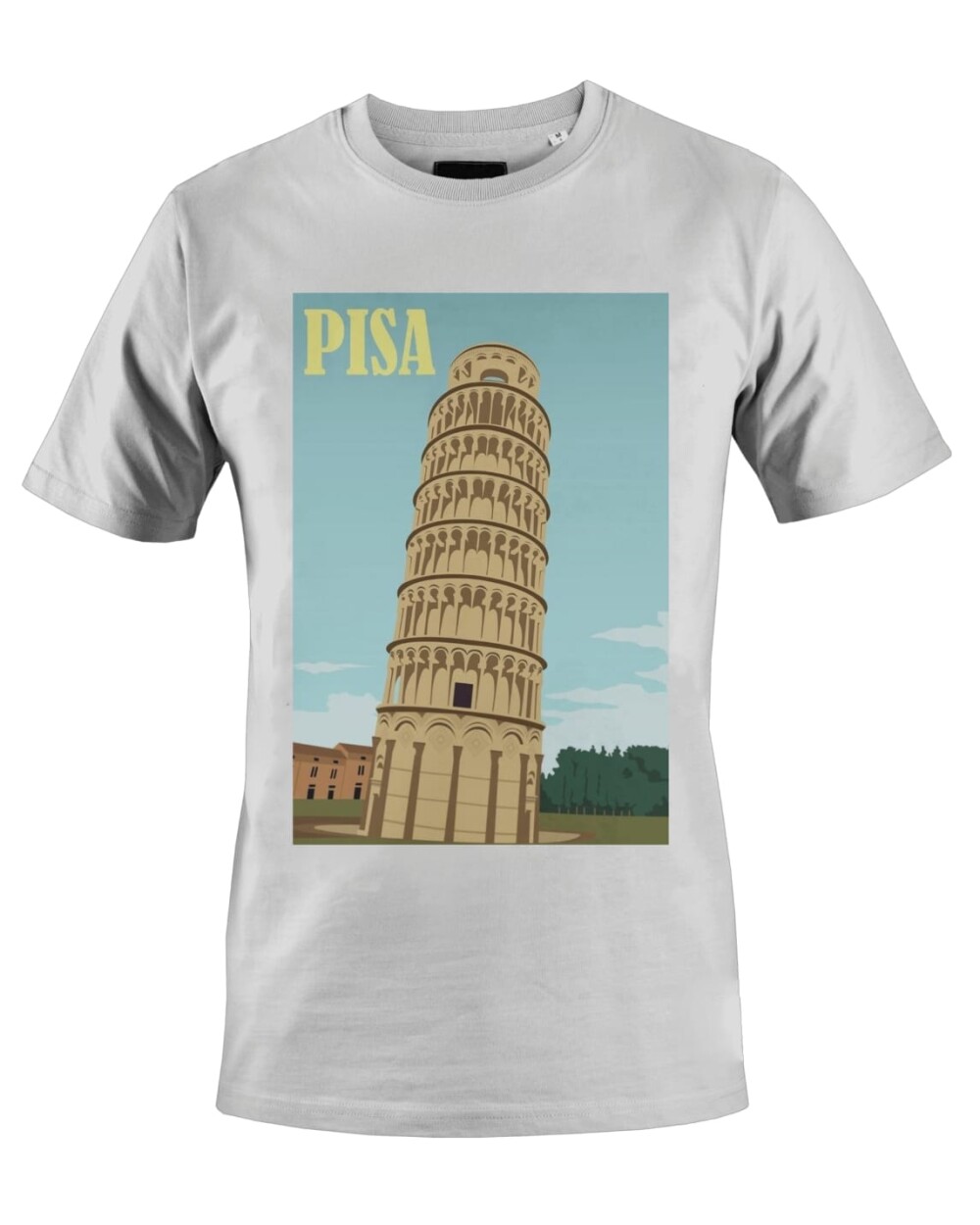 Camiseta Camisa Torre Pisa