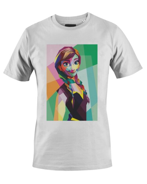 Camiseta Camisa Anna Frozen