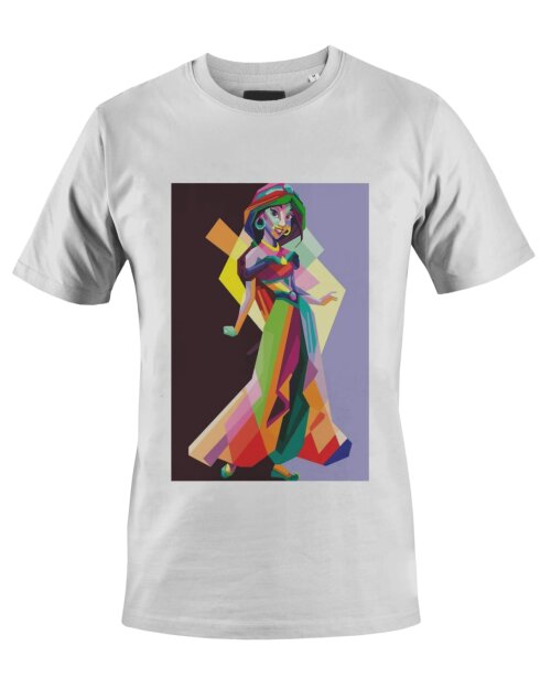 Camiseta Camisa Princesa Jasmine