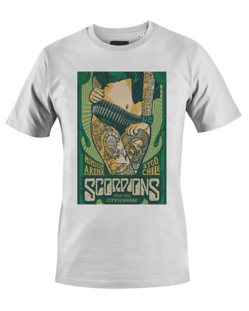 Camiseta Camisa Rock Scorpions
