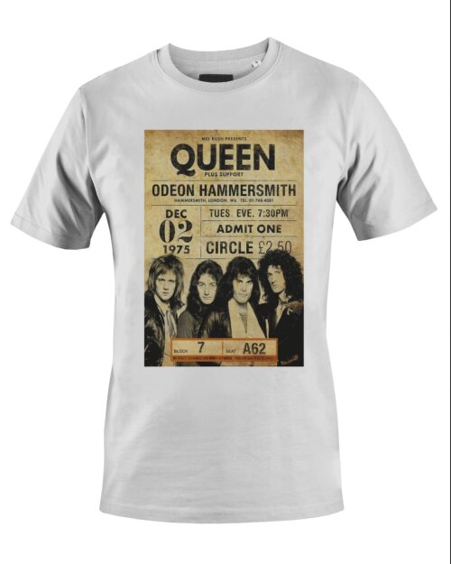 Camiseta Camisa Rock Queen