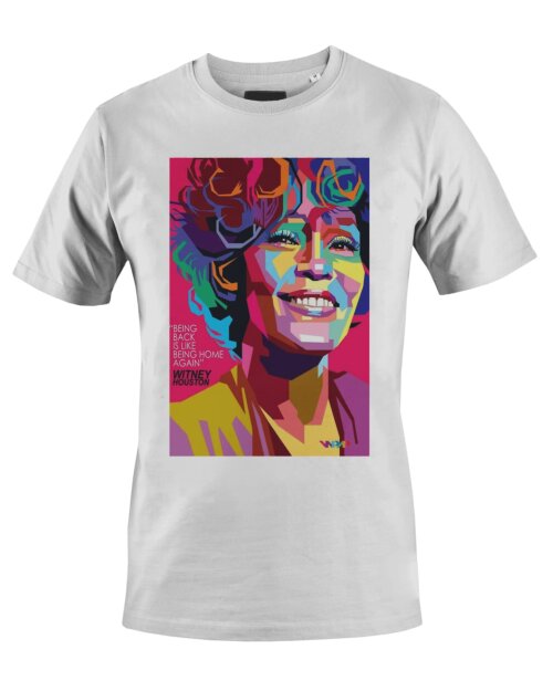 Camiseta Camisa Whitney Houston