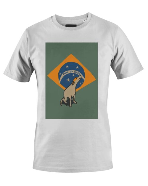 Camiseta Camisa Cachorro vira lata Brasil