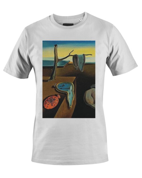 Camiseta Camisa Persistencia da Memória Salvador Dalí