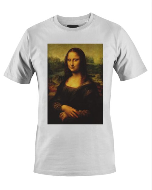 Camiseta Camisa Pintura Monalisa