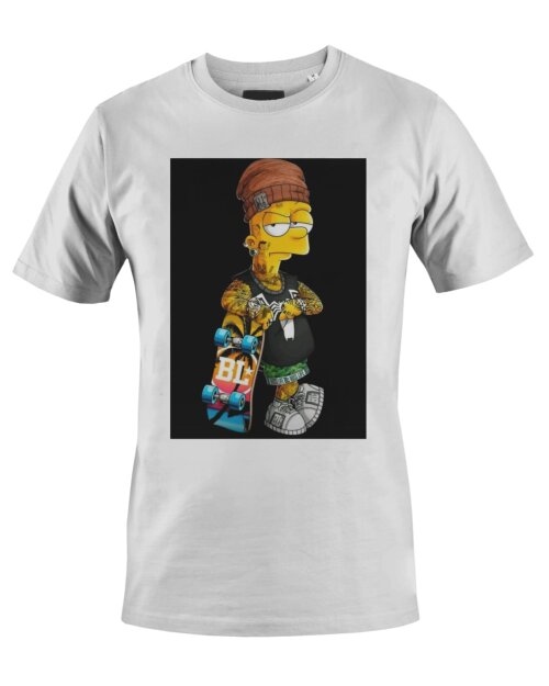 Camiseta Camisa Simpsons Skate
