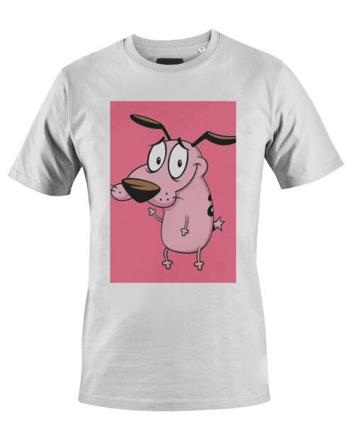 Camiseta Camisa Coragem o Cão Covarde