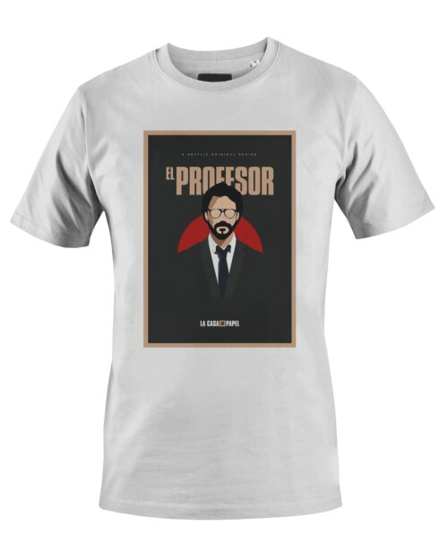 Camiseta Camisa Serie La Casa de Papel professor prime