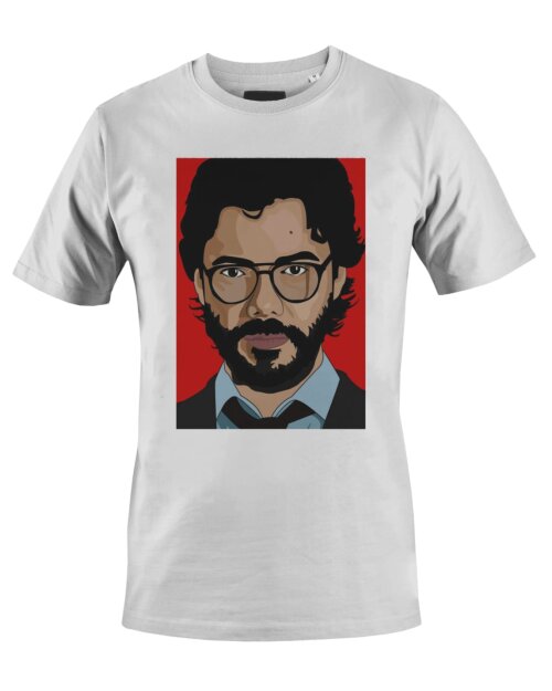 Camiseta Camisa Serie La Casa de Papel professor