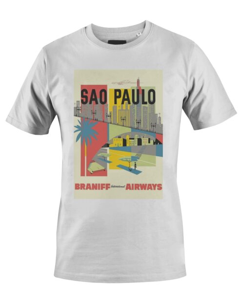 Camiseta Camisa Cidade São Paulo