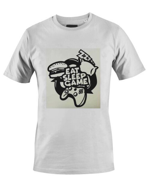 Camiseta Camisa Gamer Eat Sleep Game