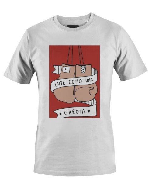 Camiseta Camisa Lute Como uma Garota