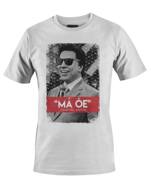 Camiseta Camisa Silvio Santos Ma Oe