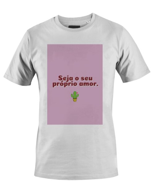 Camiseta Camisa Seja o seu próprio amor