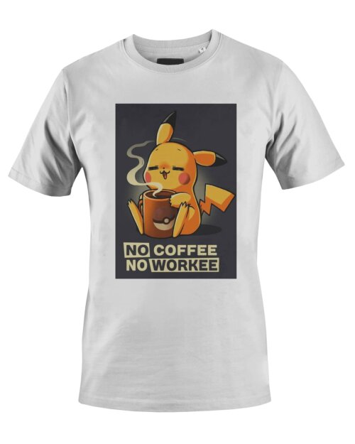 Camiseta Camisa No coffee no workee
