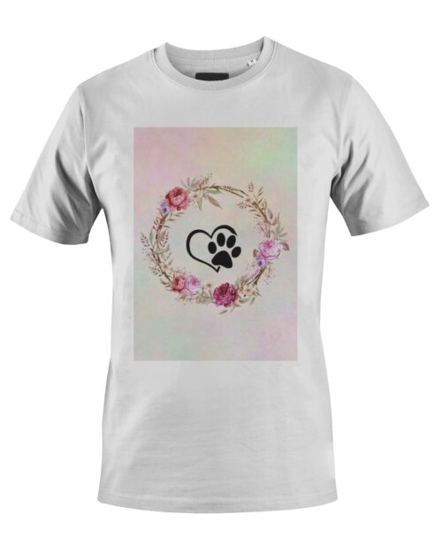Camiseta Camisa Patinha Pet Cachorro Gato Arte