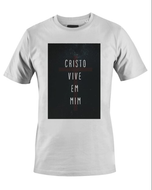 Camiseta Camisa Cristo vive em mim