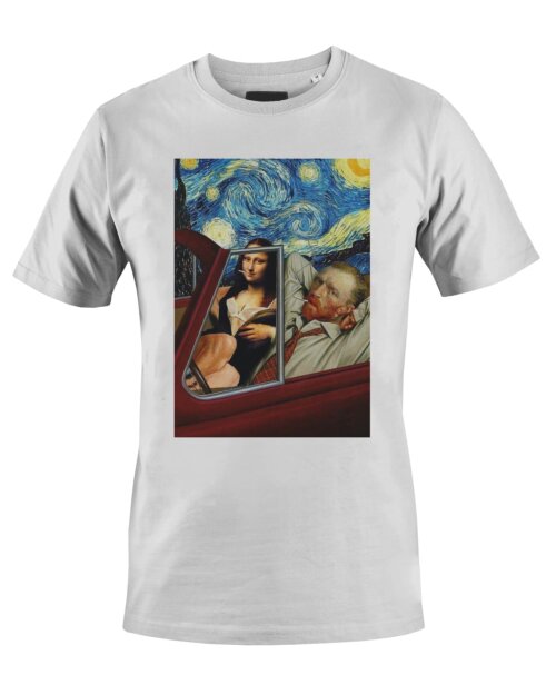 Camiseta Camisa Van Gogh Carro