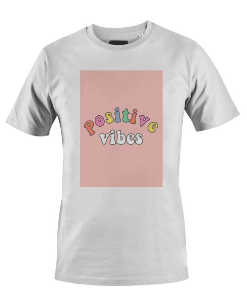 Camiseta Camisa Positve Vibes