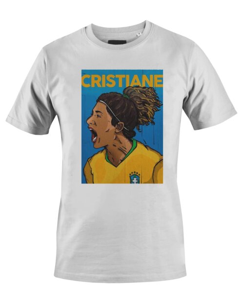Camiseta Camisa Cristiane Futebol Feminino