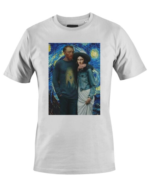 Camiseta Camisa Van Gogh Monalisa