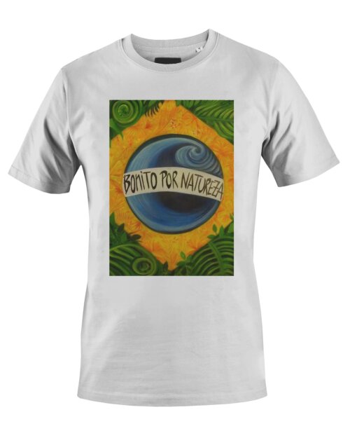 Camiseta Camisa Brasil Bonito por Natureza