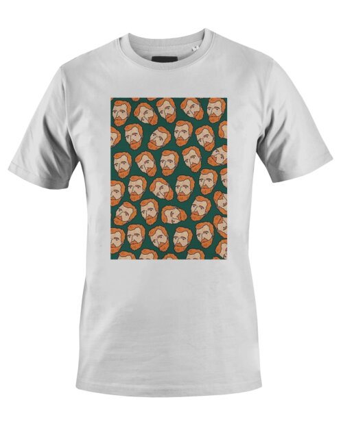 Camiseta Camisa Carinhas Van Gogh