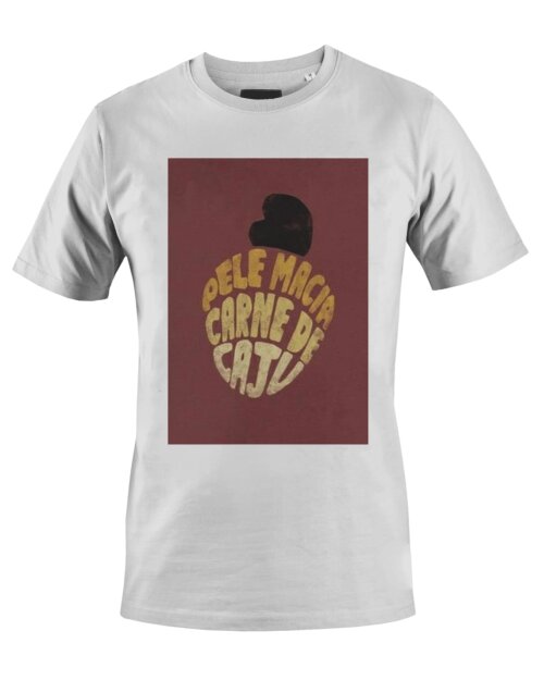 Camiseta Camisa Pele Macia Carne de Caju Alceu Valença
